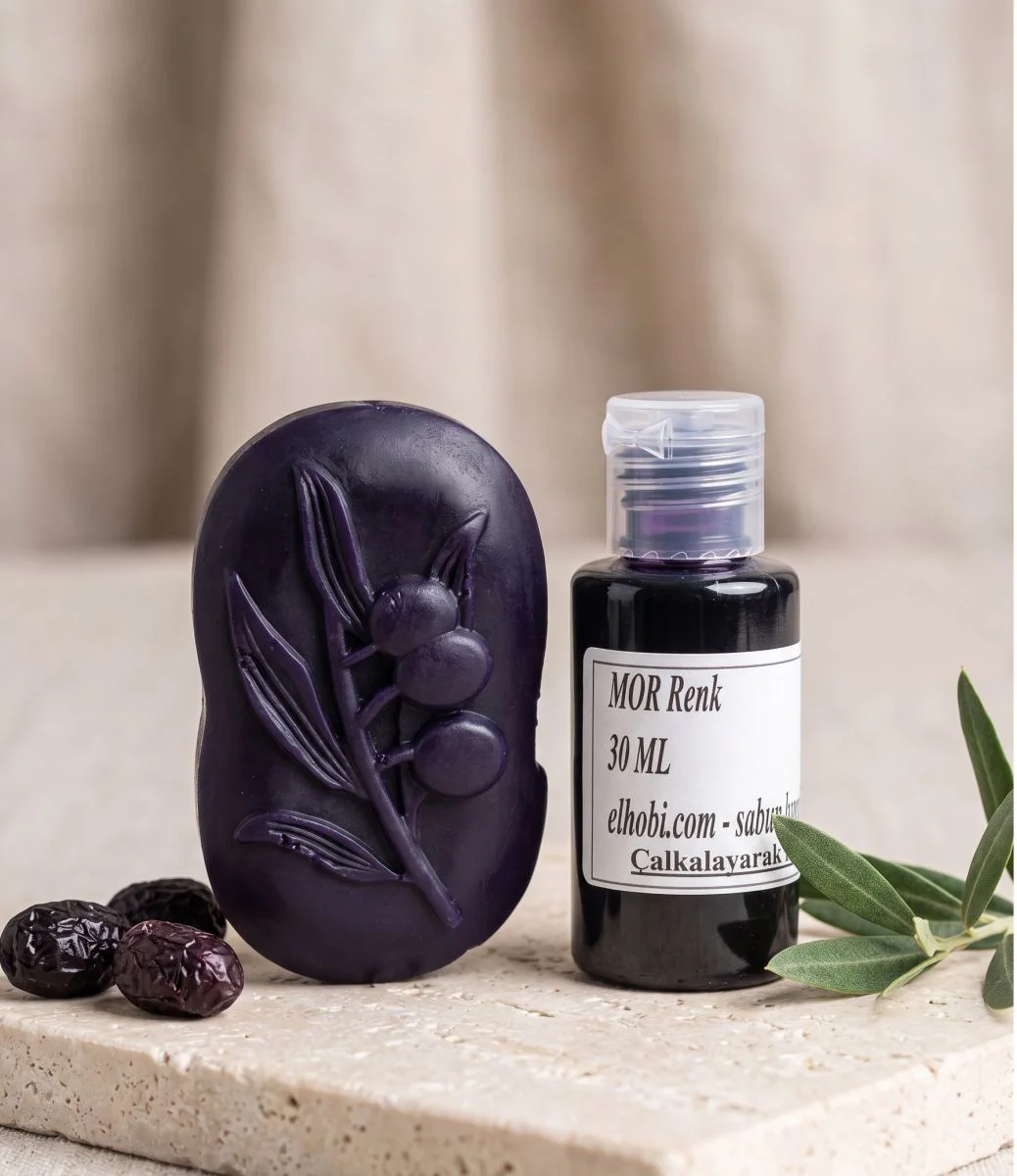 1 adet Sabun Boyası veya Renklendirici - Mor - 30 ML 1 adet Sabun Boyası veya Renklendirici - Mor - 30 ML