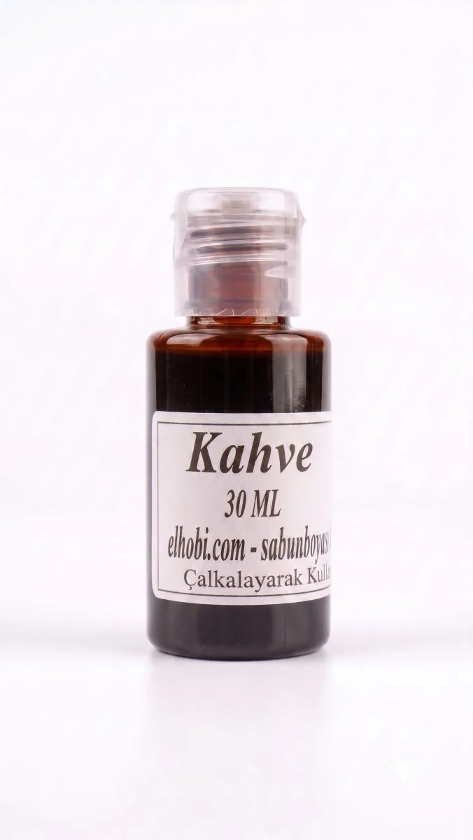 1 adet Sabun Boyası veya Renklendirici - Kahve - 30 ML 1 adet Sabun Boyası veya Renklendirici - Kahve - 30 ML