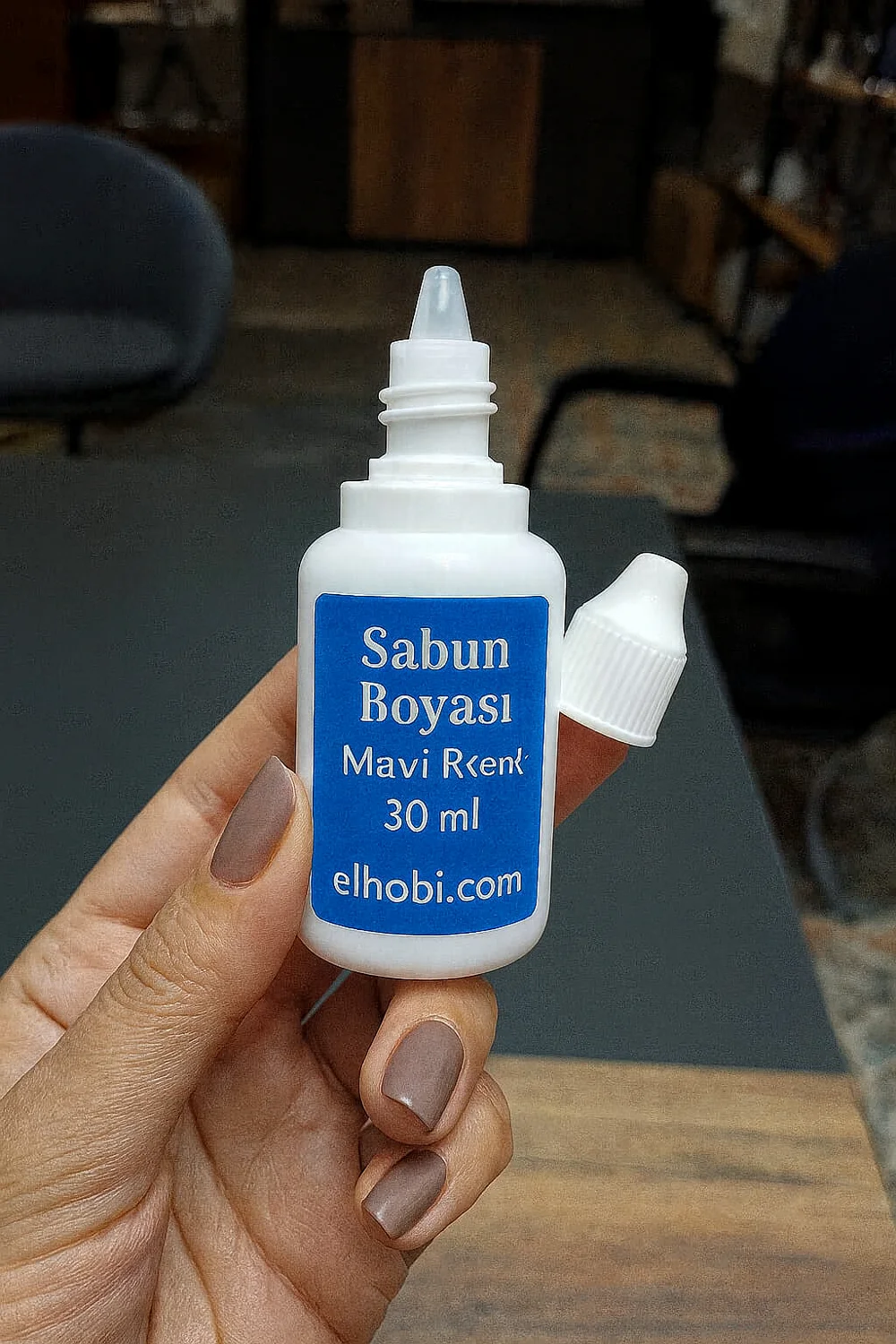 1 adet Sabun Boyası veya Renklendirici - Mavi - 30 ml 1 adet Sabun Boyası veya Renklendirici - Mavi - 30 ml