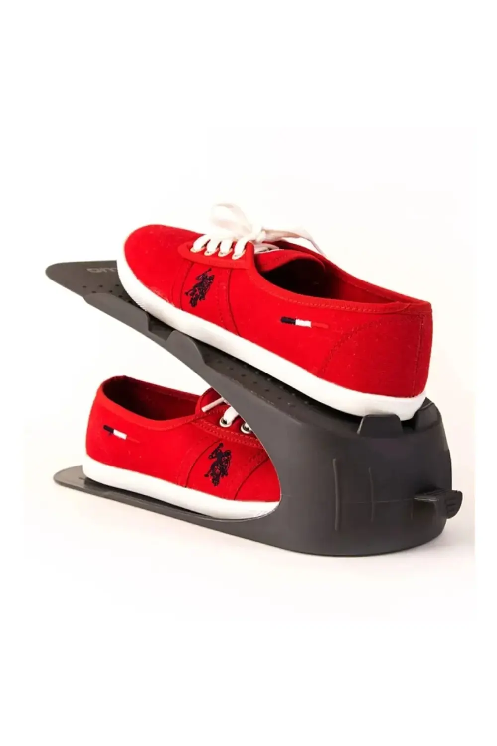 1 Adet Siyah Ayakkabı Rampası Ayakkabı Düzenleyici Organizer