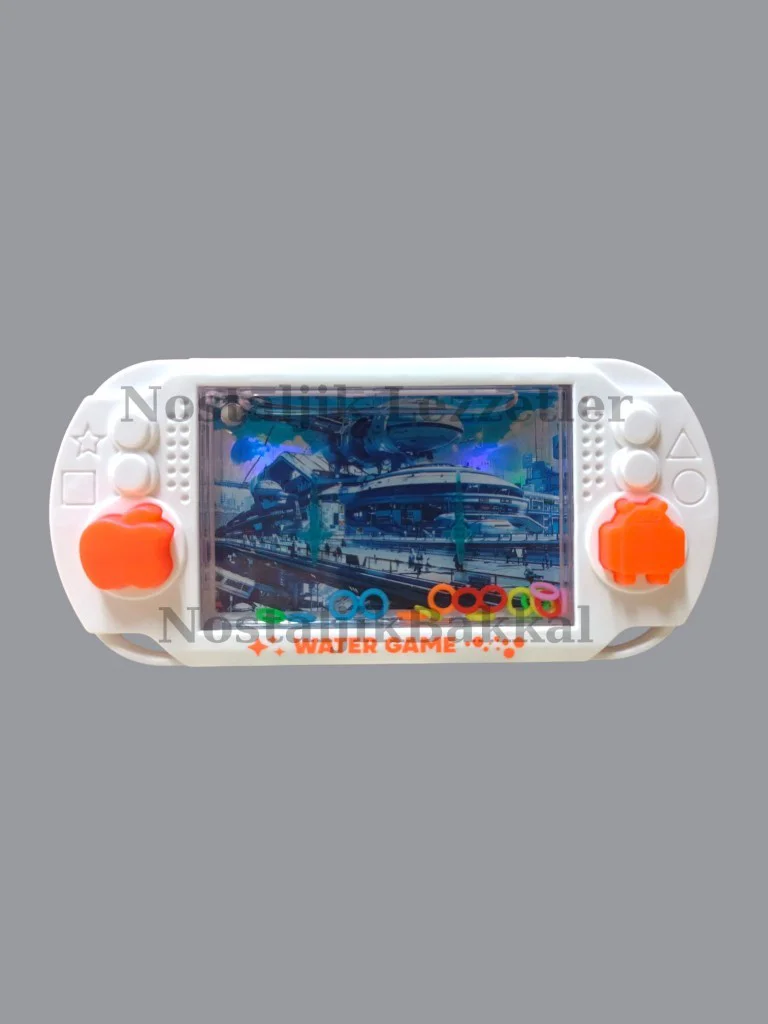 1 Adet Suda Halka Geçirme Oyunu Nostaljik Oyuncak Sulu Atari Oyun
