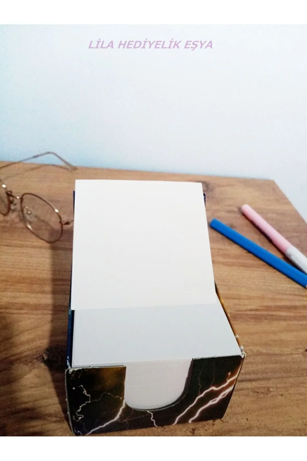 1 Adet X 500 Yaprak Küp Not Kağıdı 8x8 Cm / Not Kağıdı / Küp Blok