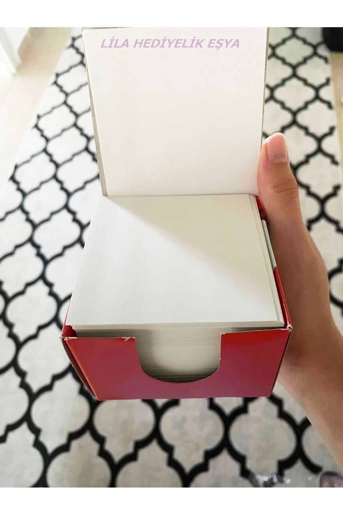1 Adet X 500 Yaprak Küp Not Kağıdı 8x8 Cm / Not Kağıdı / Küp Blok
