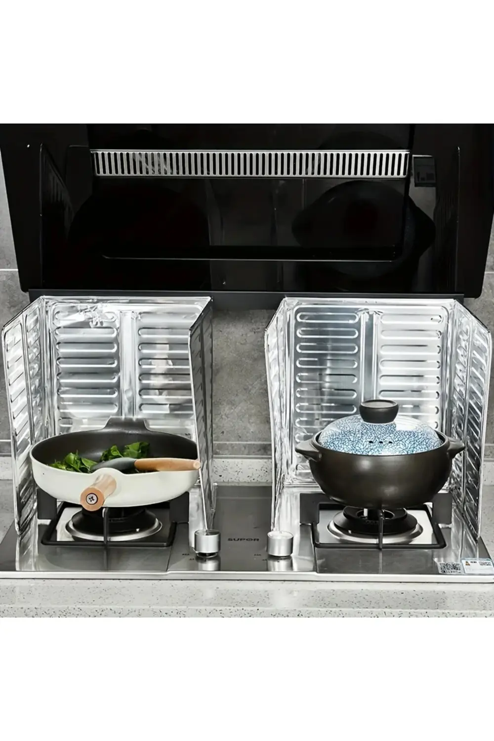 1 Adet Yağ Sıçratmaz FOLYO Ocak Arkası Koruyucu Panel 32,5×84cm A