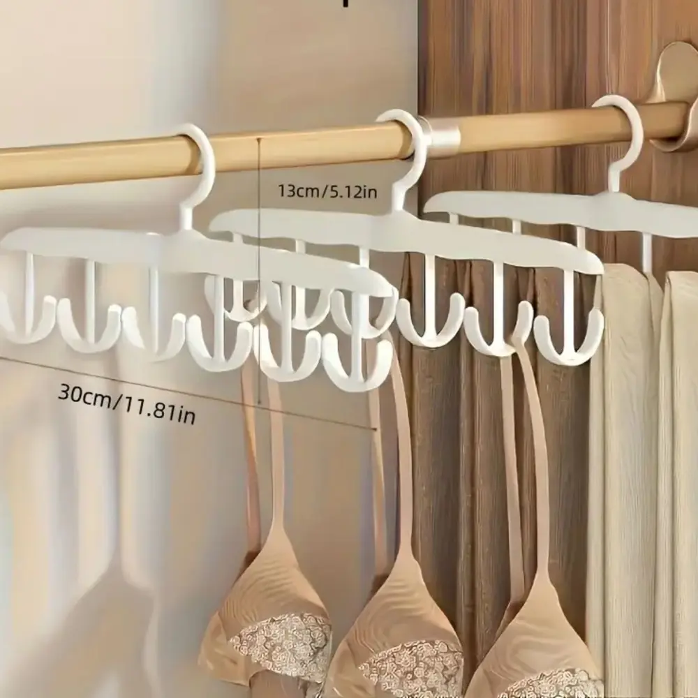 1 Adet Yer Tasarruflu 6 Kancalı Plastik Dolap İçi Düzenleyici Pra 1 Adet Yer Tasarruflu 6 Kancalı Plastik Dolap İçi Düzenleyici Pra