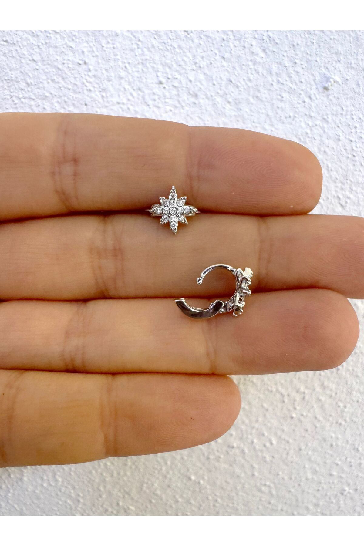 1 ADET ZİRKON TAŞLI TRAGUS LOBE ROOK HELİX UYUMLU MİNİ HALKA PİERCİNG Fiyatı, Yorumları ve Özellikleri