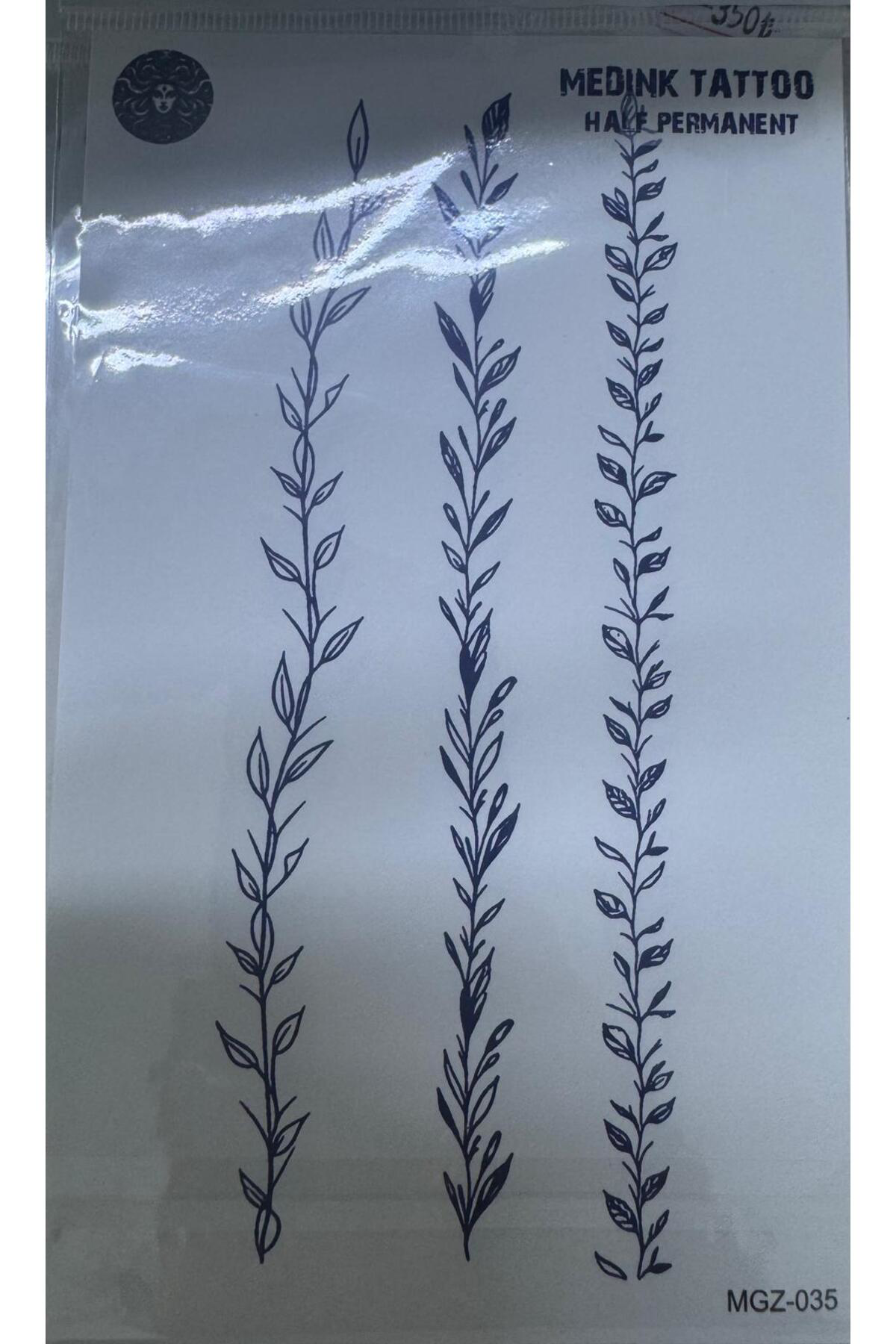 Arescollection 1 Ay Kalıcı 12 Saat Sonra Kararan Yarı Kalıcı Tattoo Geçici Dövme