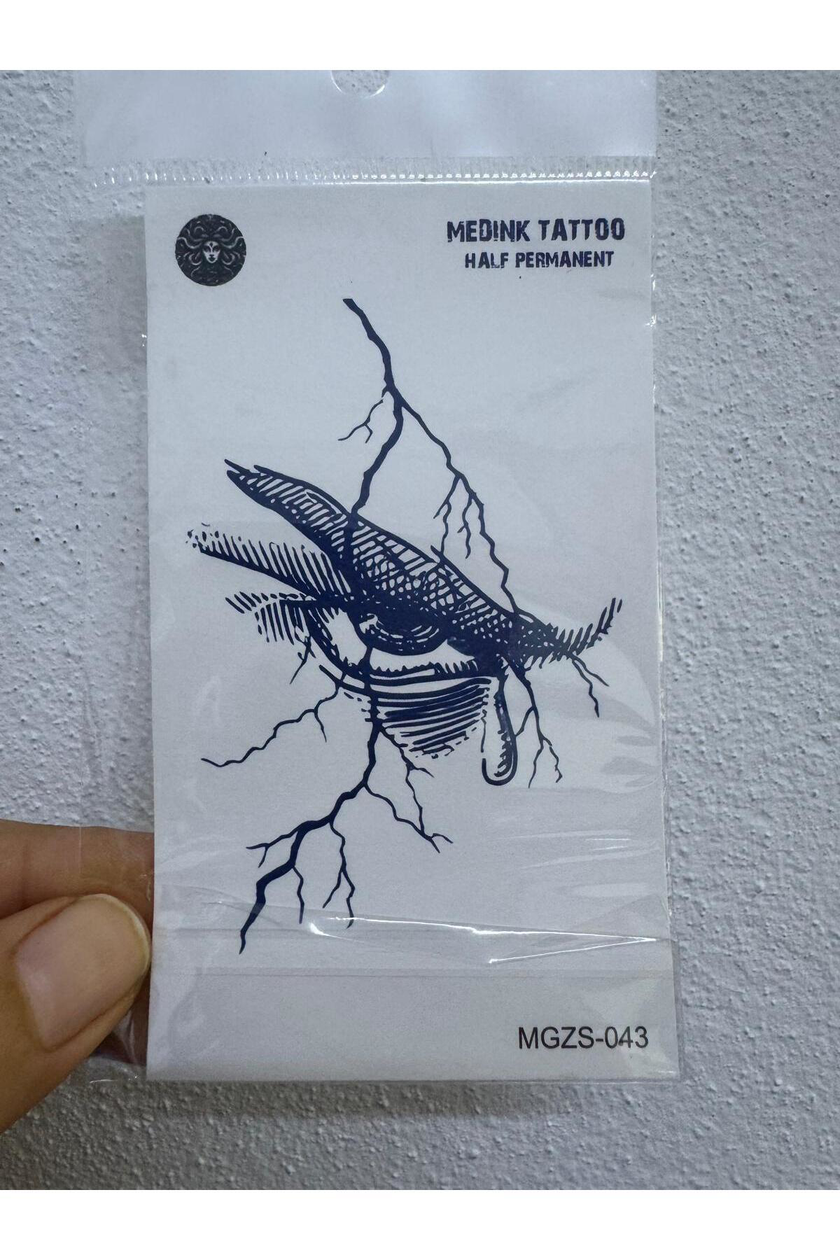 1 ay kalıcı 12 saat sonra kararan yarı kalıcı tattoo geçici dövme