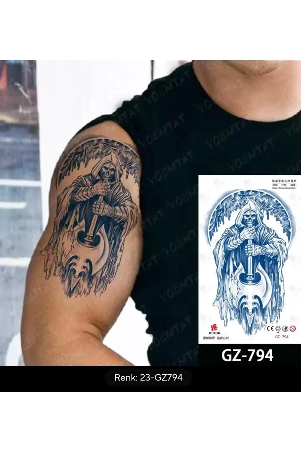 1 ay kalıcı 12 saat sonra kararan yarı kalıcı tattoo geçici dövme