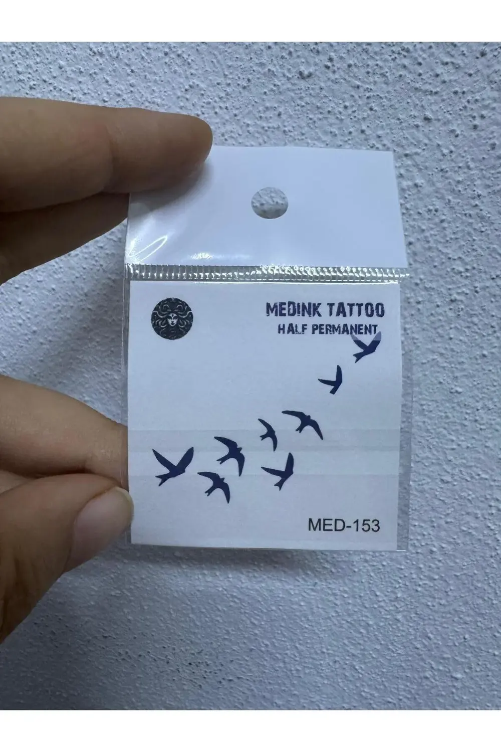 Arescollection 1 Ay Kalıcı 5 Cm Gerçek Görünümlü Çoklu Minimal Kuş Geçici Dövme