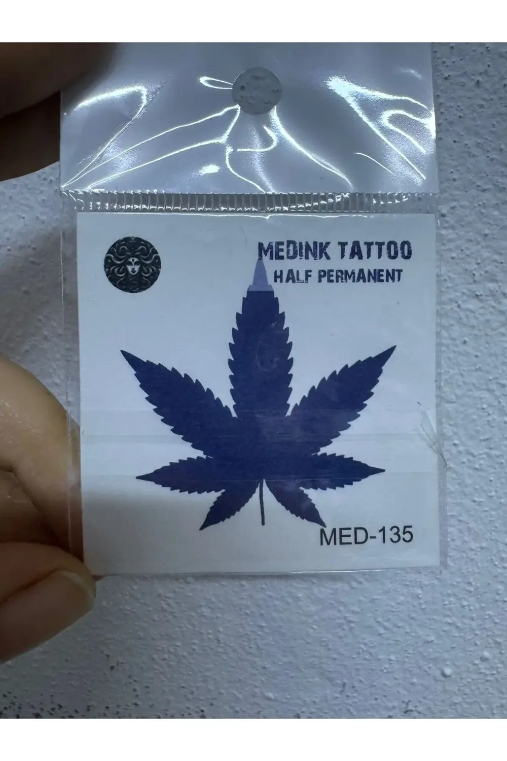 Arescollection 1 Ay Kalıcı 5 Cm Gerçek Görünümlü Ot Geçici Dövme Holiday Tattoo