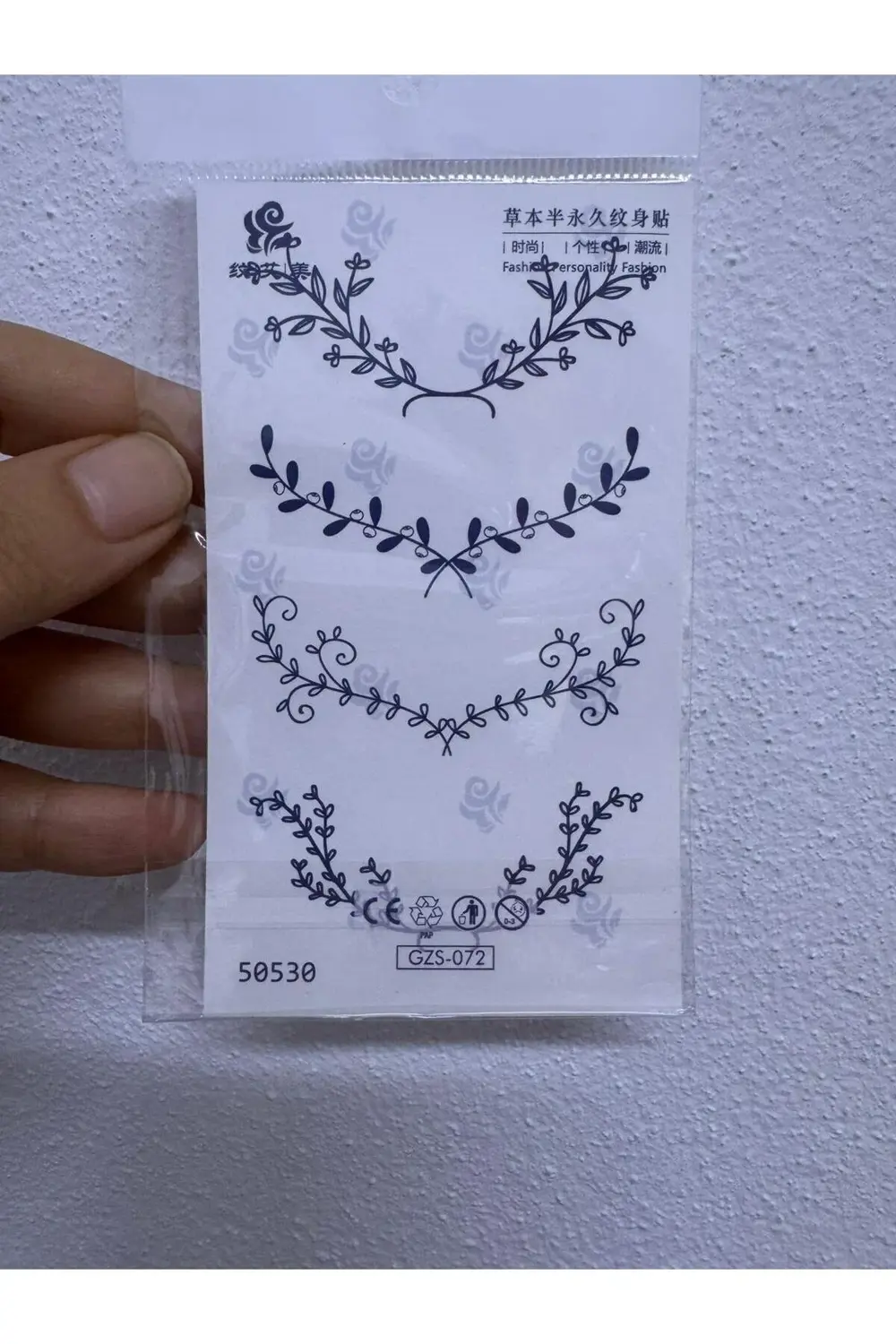 Arescollection 1 Ay Kalıcı Gerçek Görünümlü 3 D Suya Denize Dayanıklı Geçici Döv