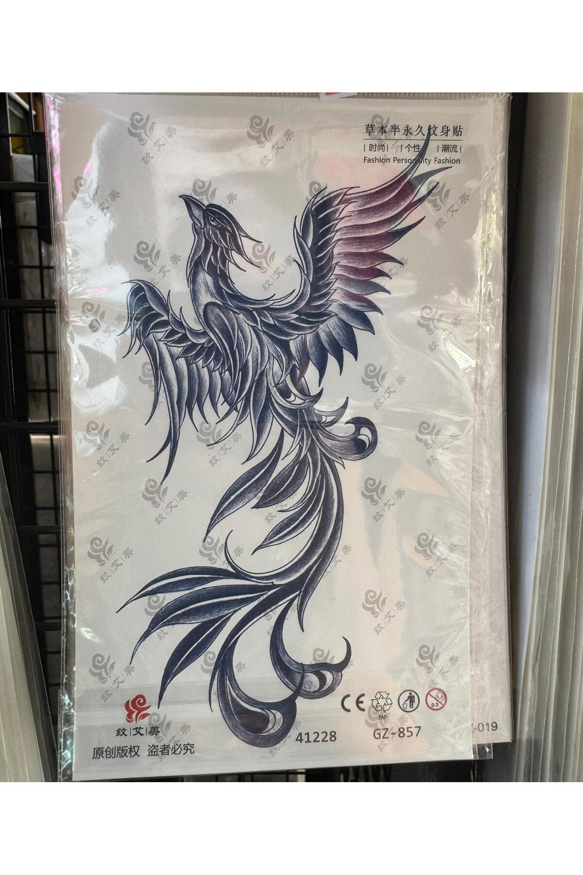 1 ay kalıcı kol bacak tattoo dövme