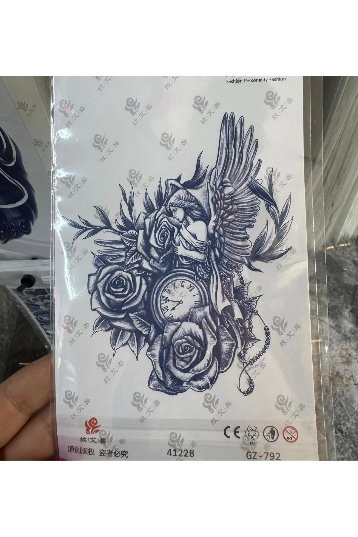 1 AY KALICI KOL BACAK GÖĞÜS TATTOO DÖVME - Görsel 2