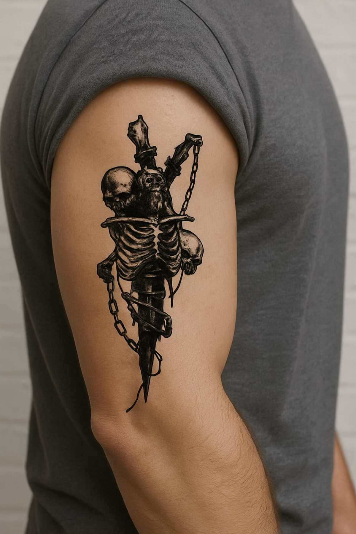 1 AY KALICI KOL BACAK SIRT TATTOO GEÇİÇİ DÖVME