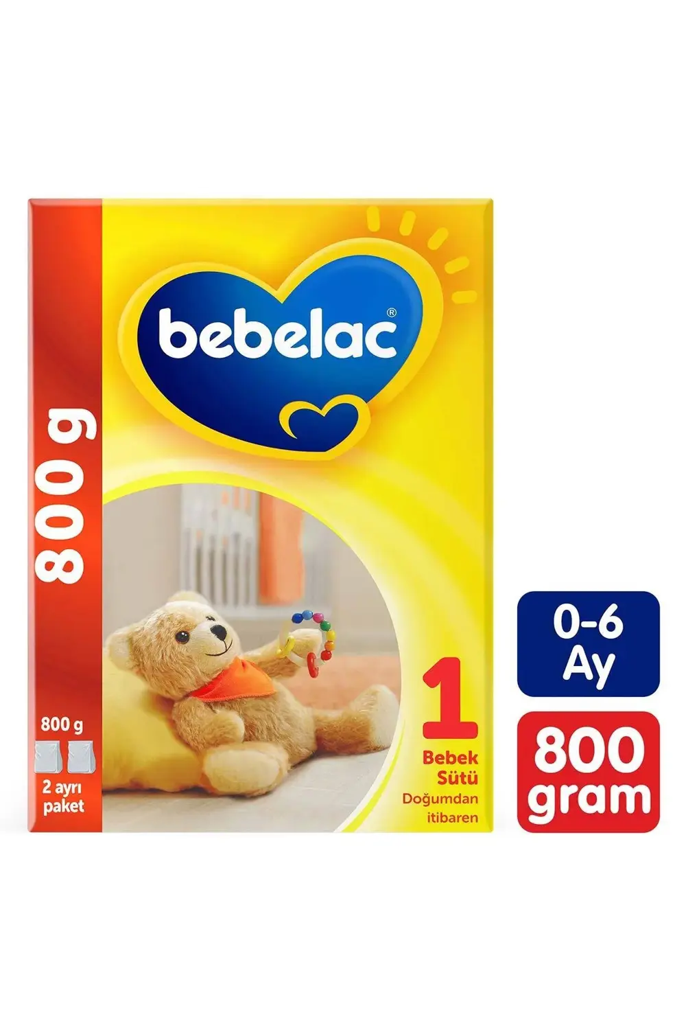 1 Bebek Sütü 0-6 Ay 800 Gr
