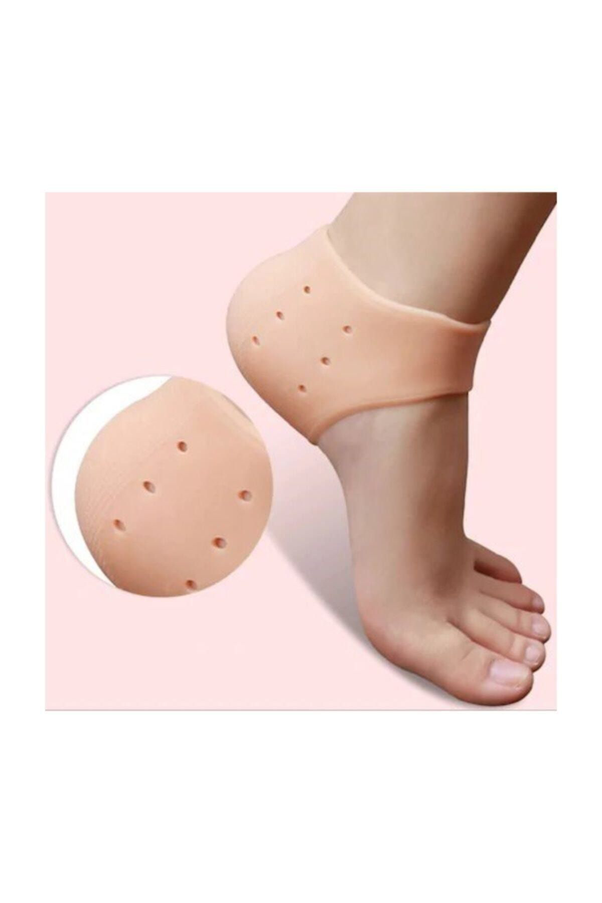 1 Çift Silikon Topuk Koruyucu Bant Topuk Gömleği