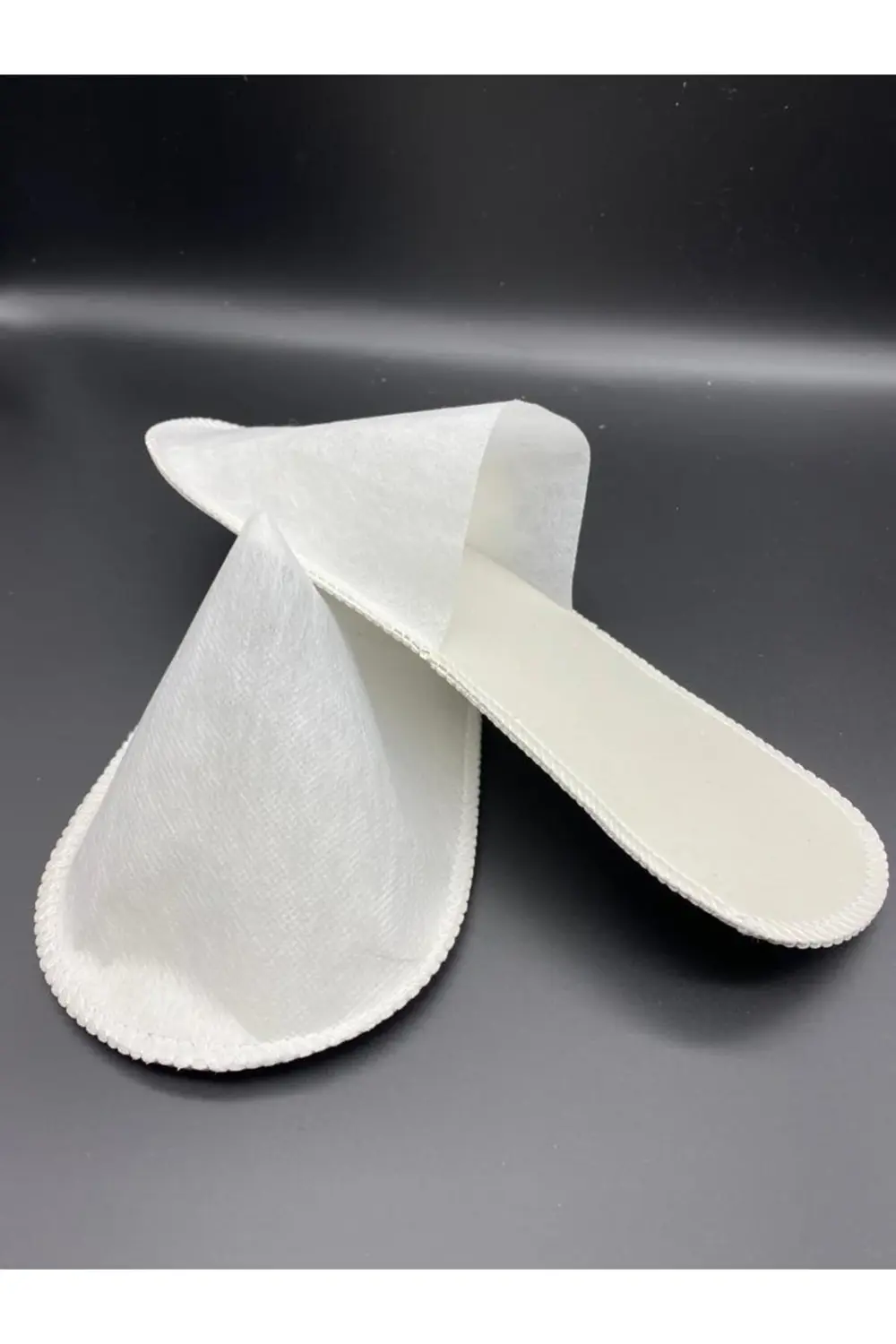 1 Çift Tek Kullanımlık Otel Terliği Eco Tela Overlok