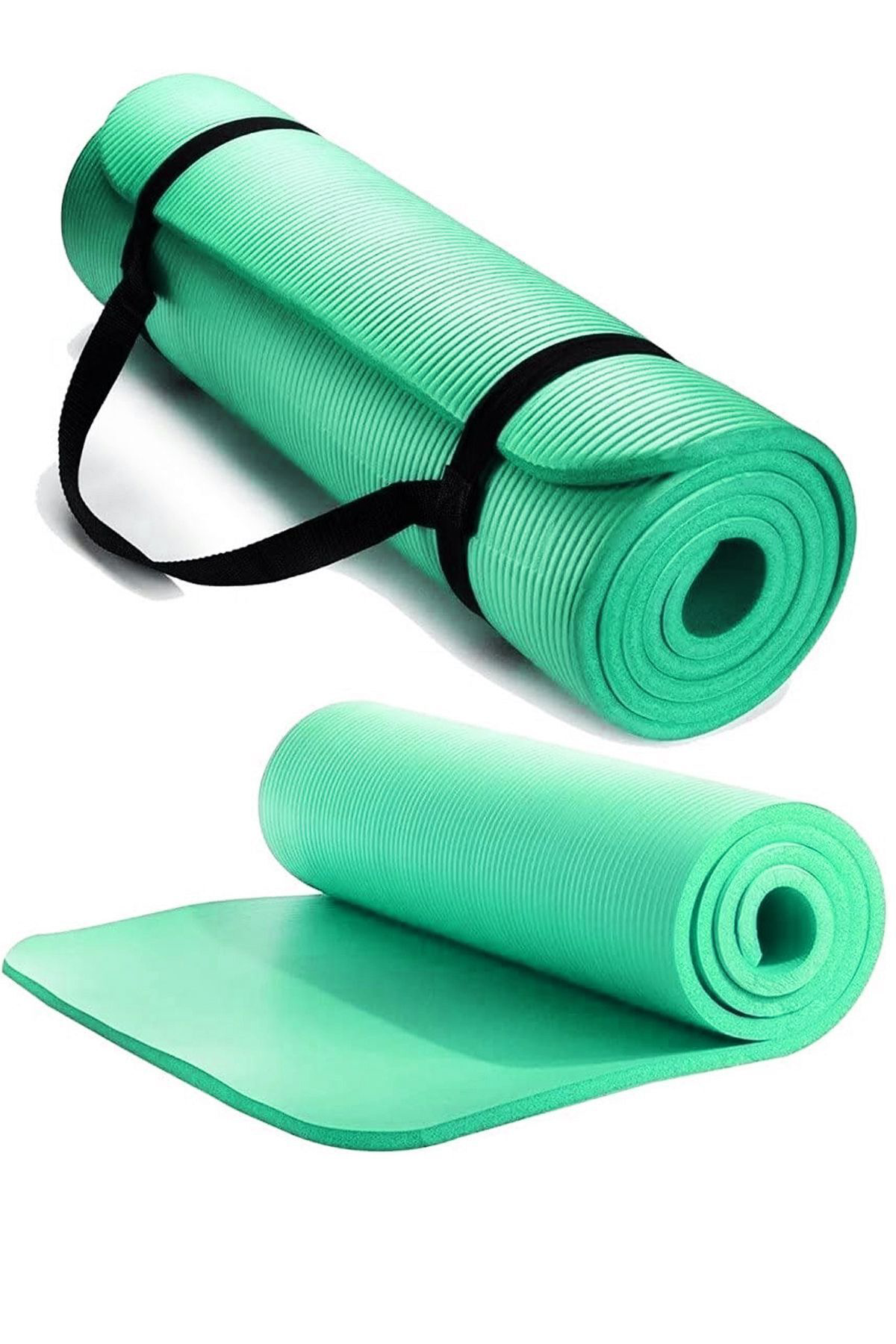 1 cm Pilates Minderi Taşıma Askılı Plates Yoga Matı Minderi Seti