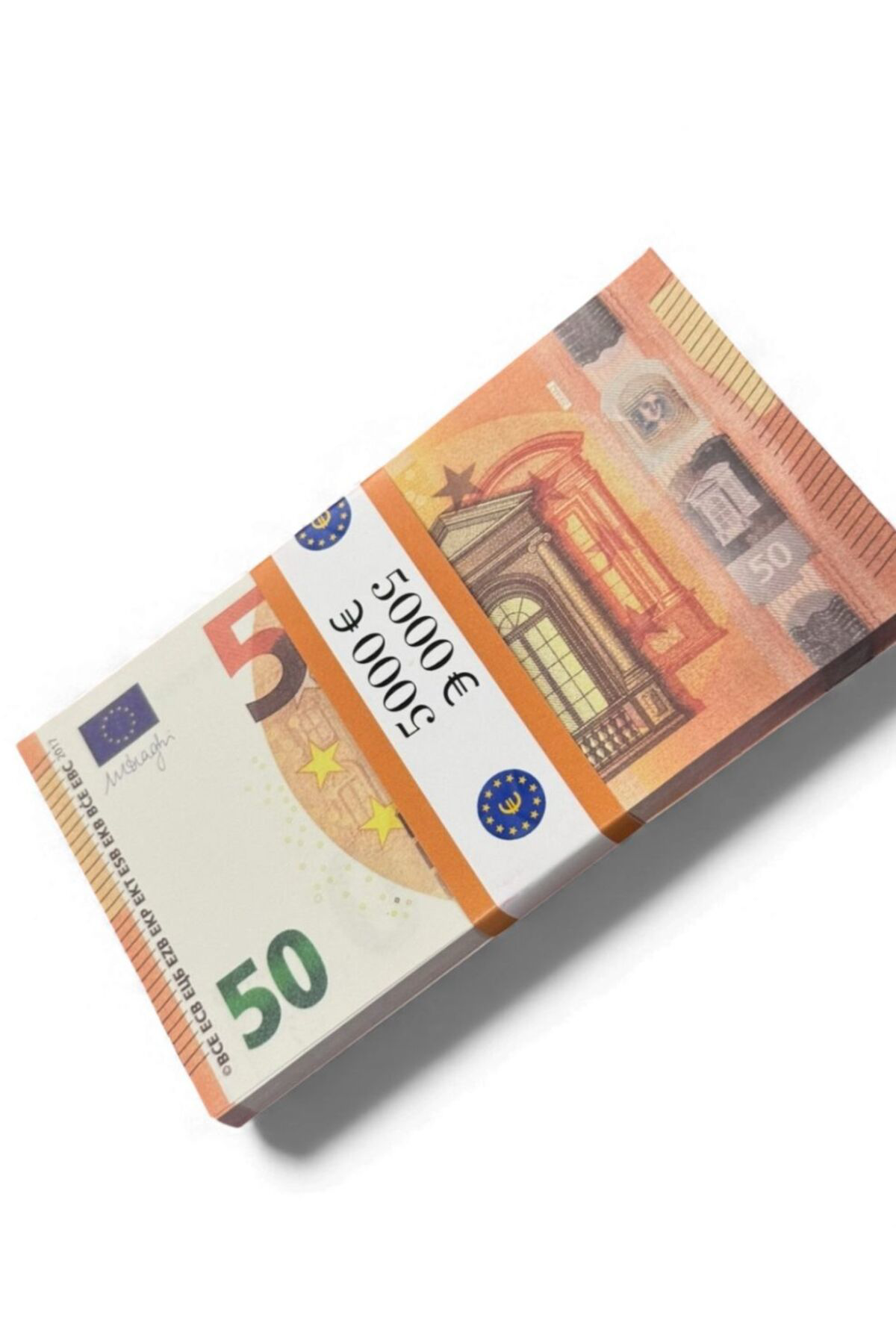 1 Deste 50 Euro Eğlencelik 50 € Görünümlü Oyun Parası – Fotoğraf 