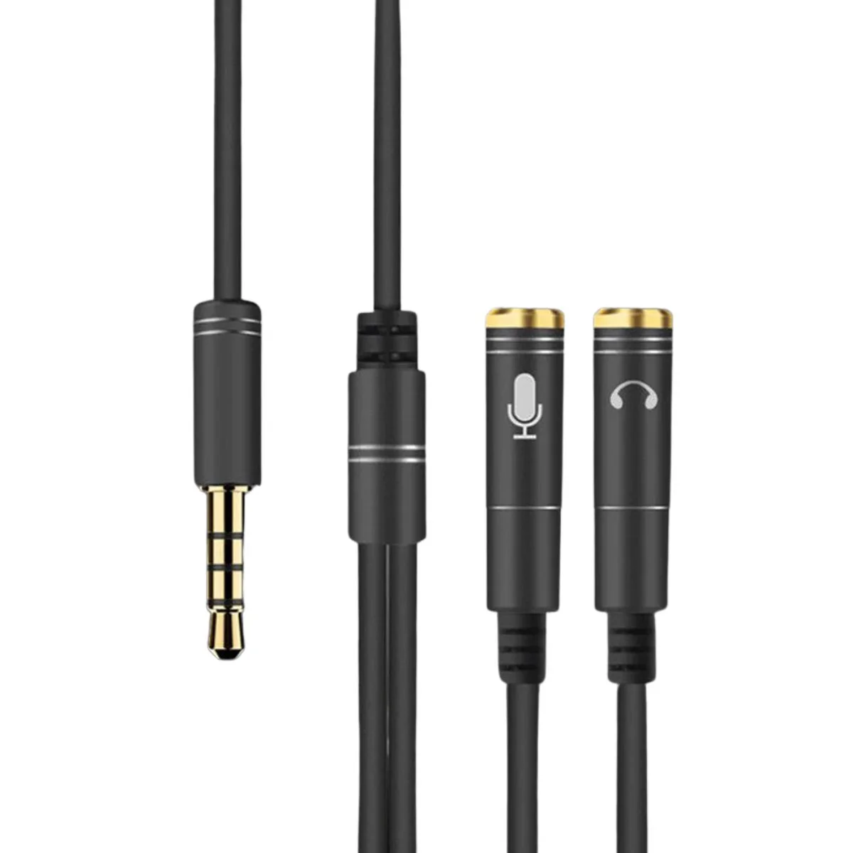 1 Erkek 2 Dişi 3.5 mm Kulaklık ve Mikrofon Ayırıcı Çoklayıcı Aux Kablo Fiyatı, Yorumları ve Özellikleri