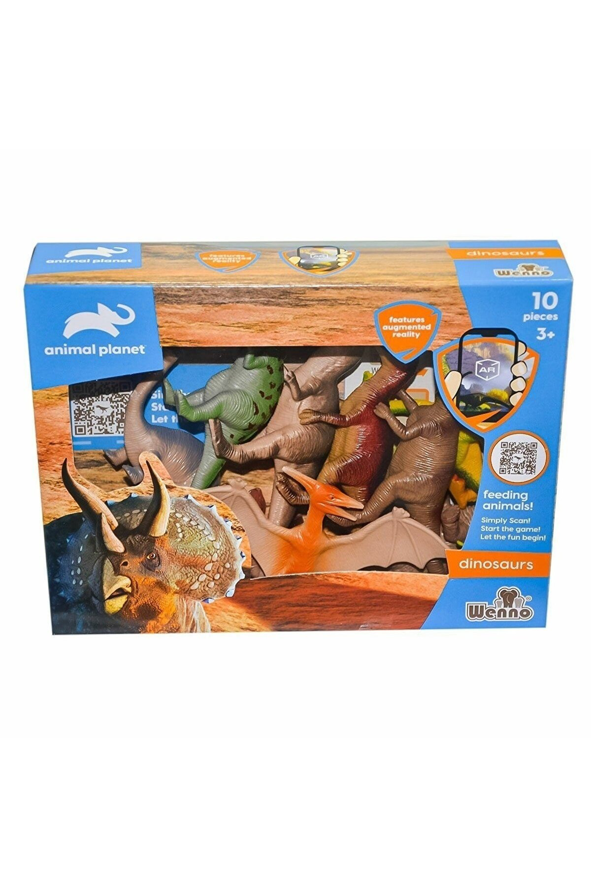 Oyuncak Store 1. Kalite Dinazor Hayvan Seti 10 Parça