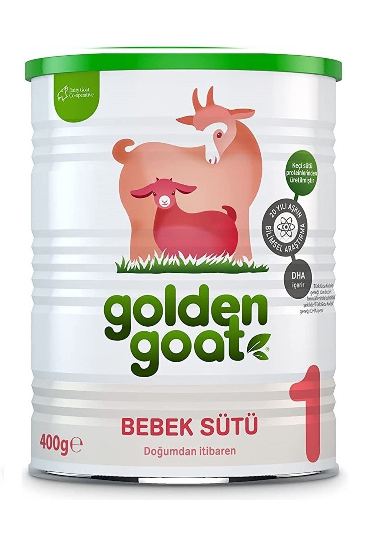 Golden Goat 1 Keçi Bebek Sütü 400 Gr