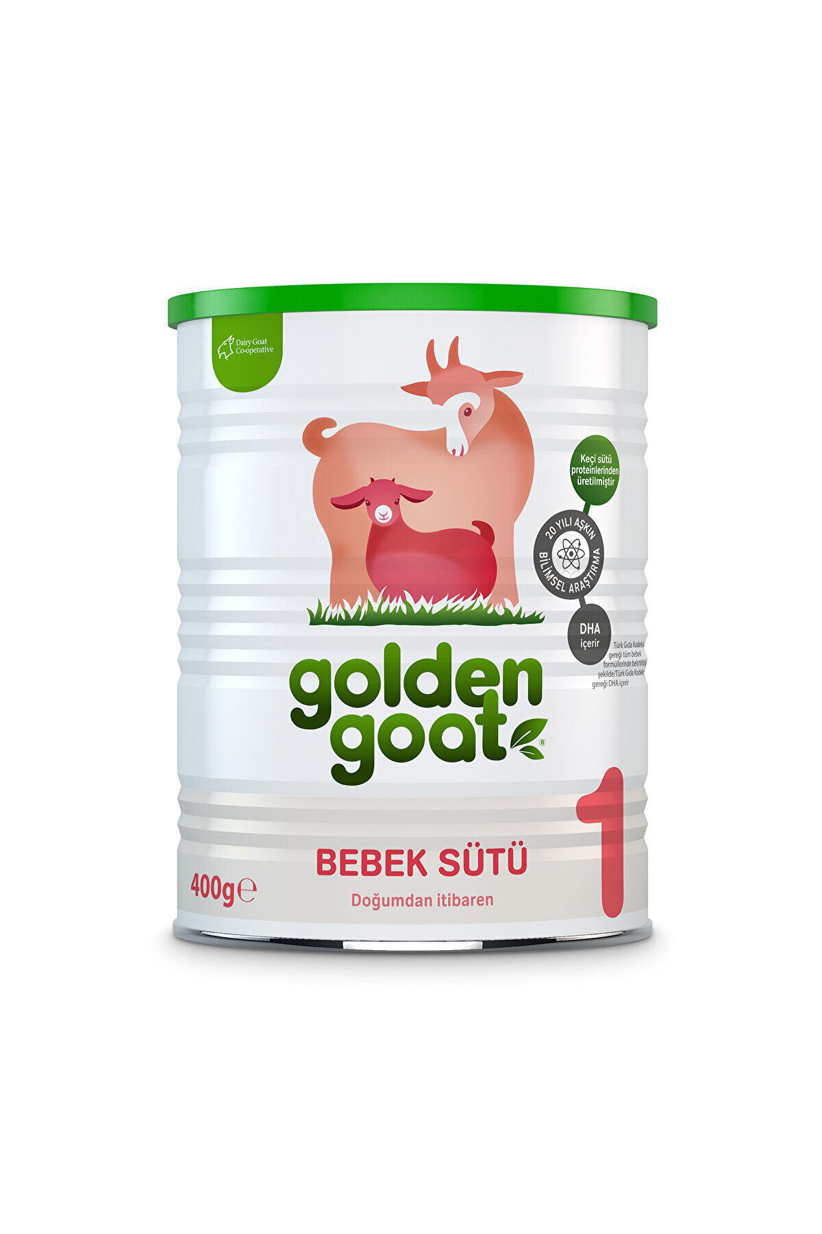 Golden Goat 1 Keçi Sütlü Bebek Sütü 400 Gr 0-6 Ay No Color 1