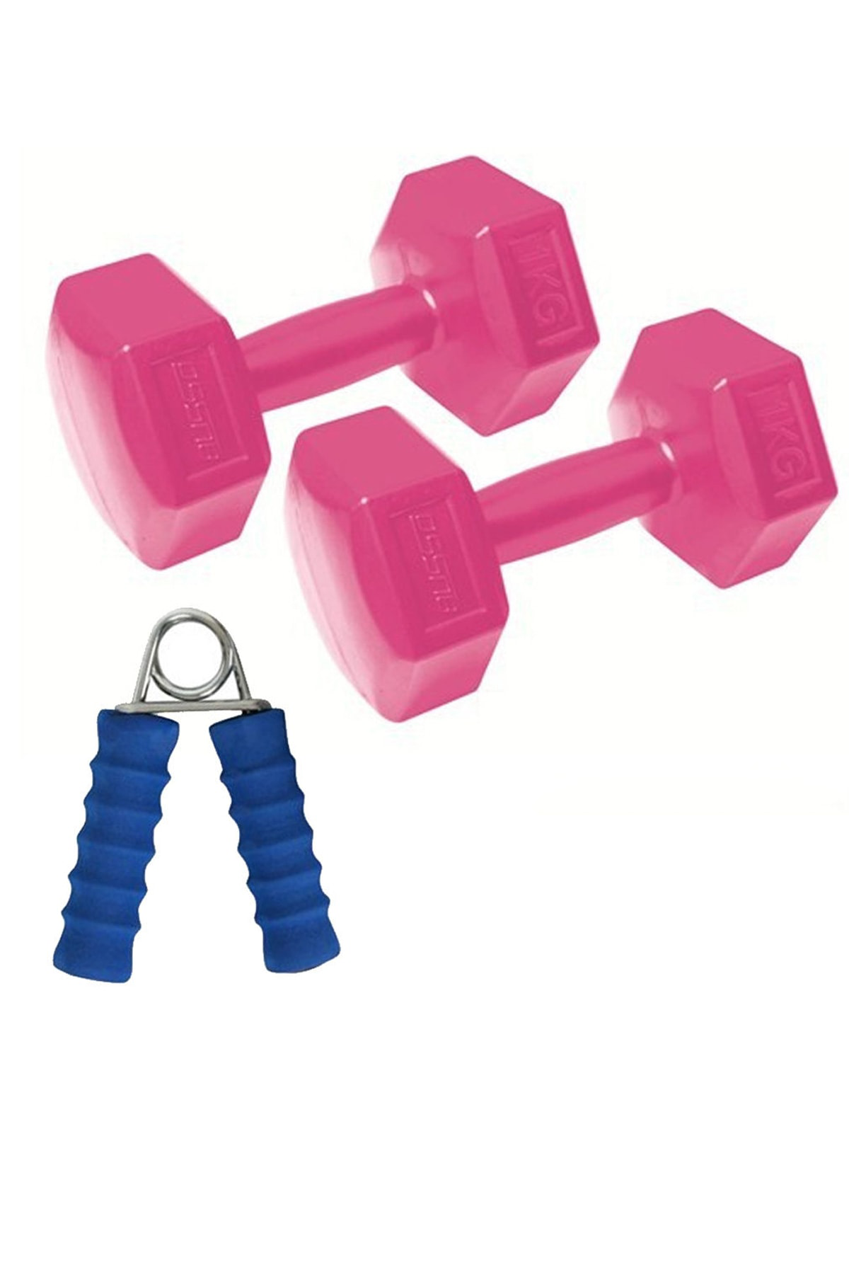 1 Kg Dambıl Ağırlık Seti 1 Kg X 2 Adet = 2 Kg Dambıl, 1 Adet El Y
