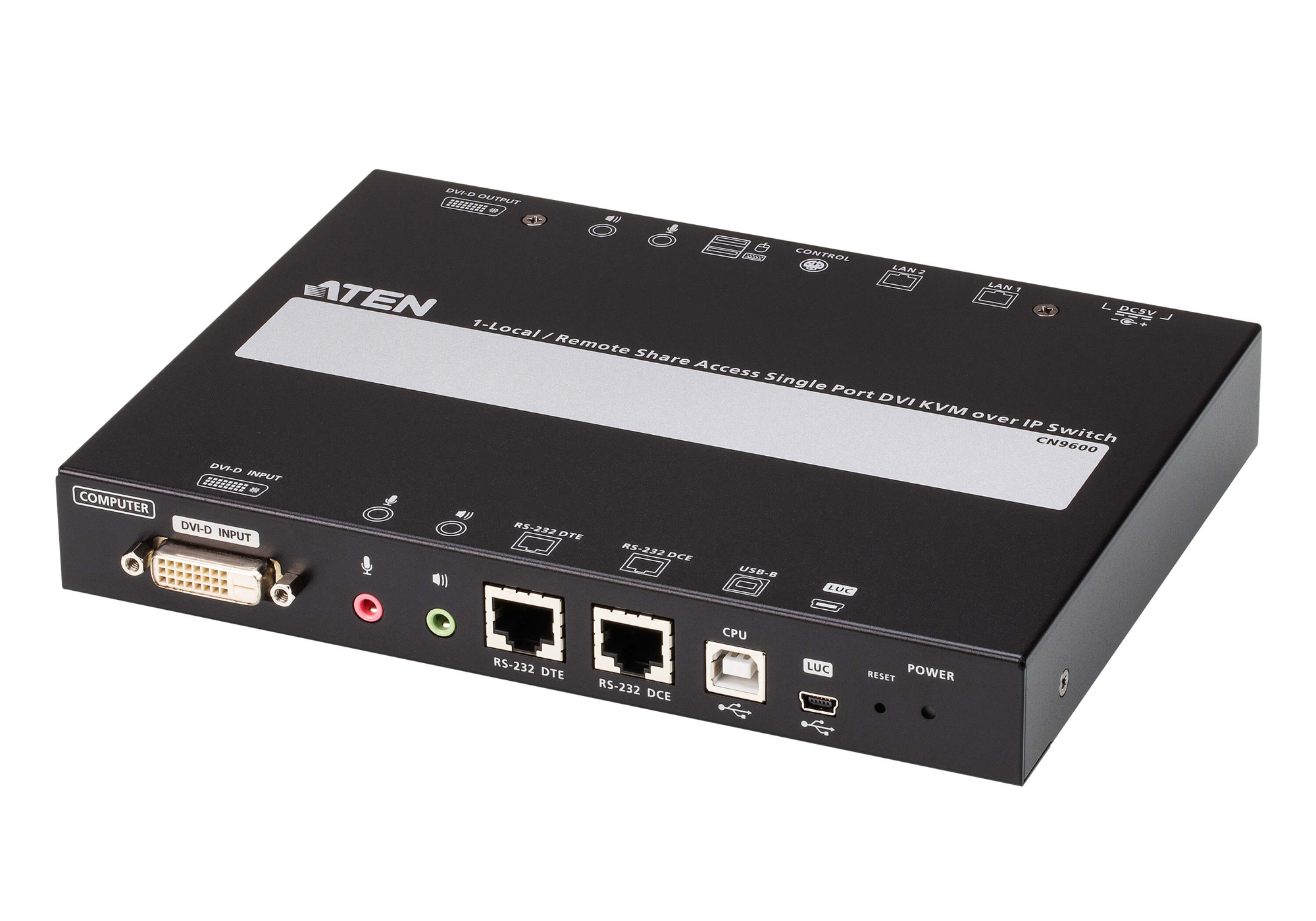 Evimdeyokyok 1-Local/Remote Share Access Single Port Dvi Kvm Over İp Switch Td