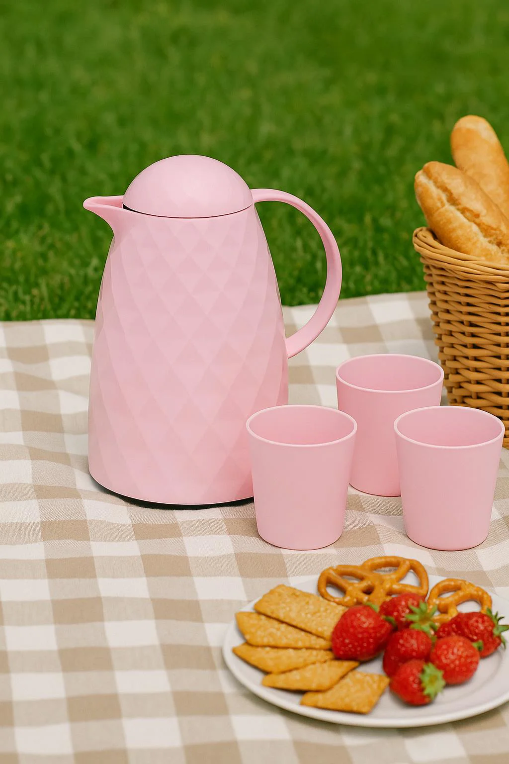 1 Lt Akrilik Soft Pembe Çay Termosu 12 Saat Sıcak 24 Saat Soğuk 1 Lt Akrilik Soft Pembe Çay Termosu 12 Saat Sıcak 24 Saat Soğuk