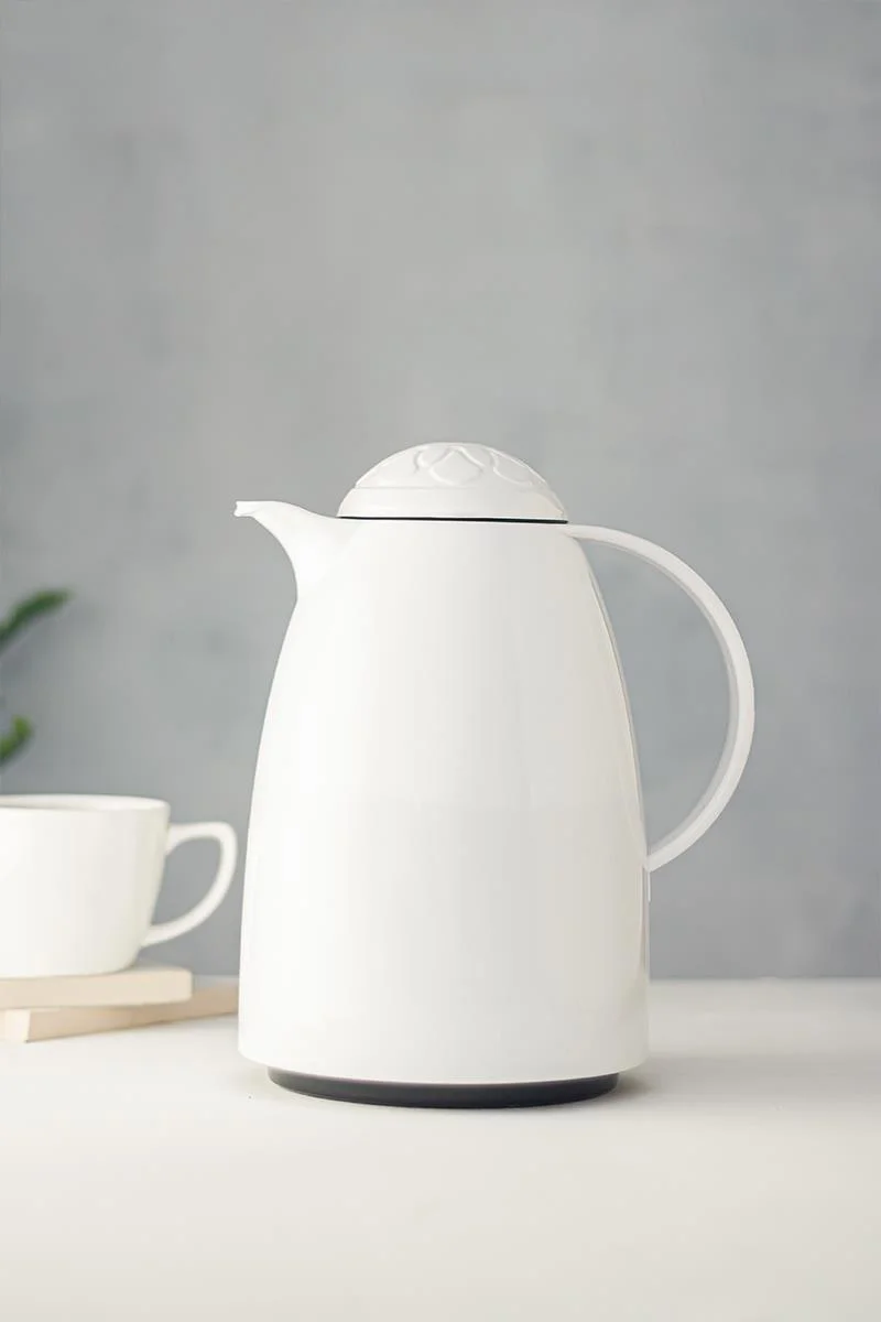 1 LT Isı Yalıtımlı Çay Ve Soğuk Su Termosu Soft Beyaz (12 Saat Sıcak Tutar& İçi Camdır) 1 LT Isı Yalıtımlı Çay Ve Soğuk Su Termosu Soft Beyaz (12 Saat Sıcak Tutar& İçi Camdır)