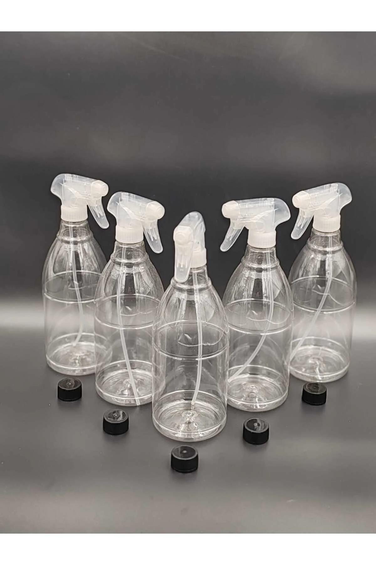 1 Lt Pet Şişe - Bidon - Trıger - Kapak 5'li Set