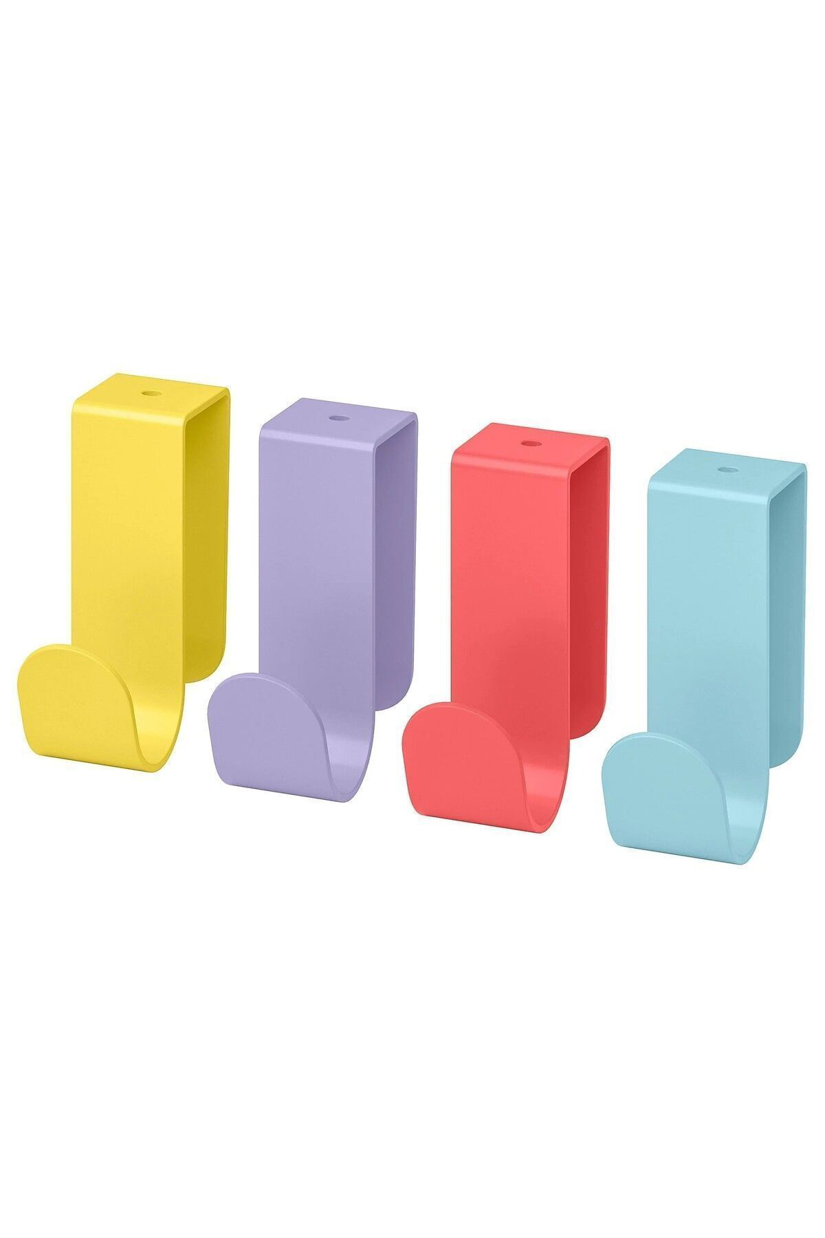 İkea 1 Lätthet Kanca Ve Klips, Çok Renkli, 4 Adet Metal Çok Renkli