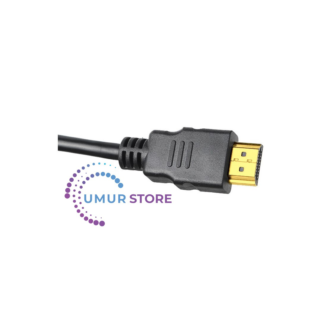 1 Metre 1.4 HDMI Kablo - 2K 60Hz/4K 30Hz,10Gbps, Altın Uçlu, Dolb