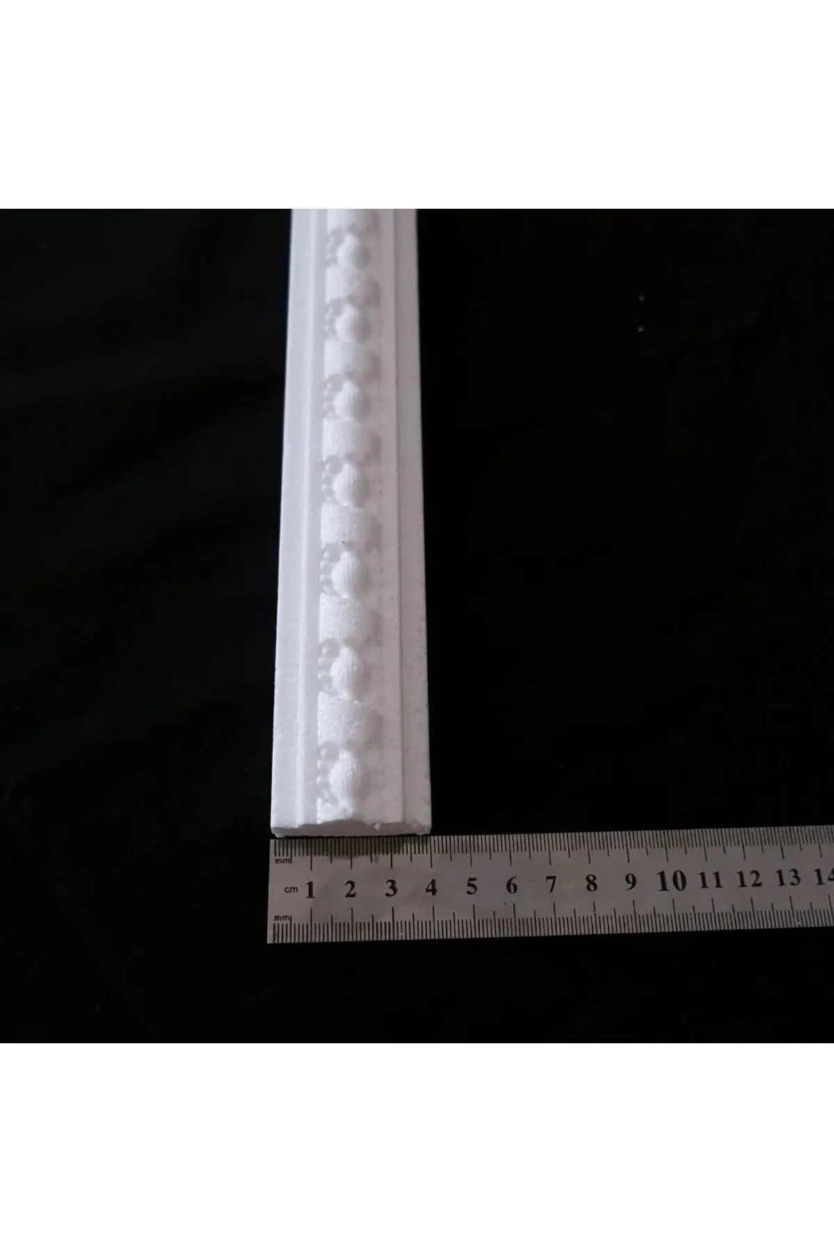 1 Metre (20 Adet) Defne Desenli Dekoratif Stropiyer Eps Köpük Çıt