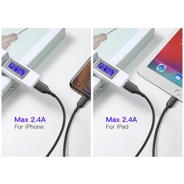 1 Metre MFi Sertifikalı iPhone Lightning USB Şarj Kablosu 2.4A - Hızlı ve Dayanıklı