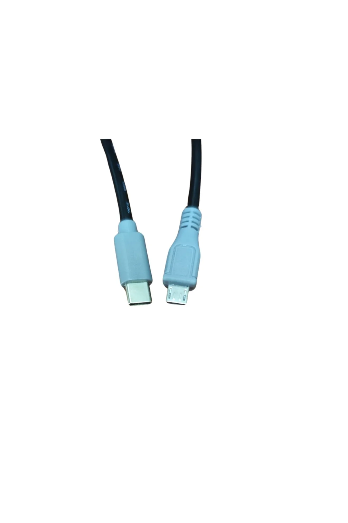 1 Metre Micro Usb To Type C- Type C To Micro Usb Kablo