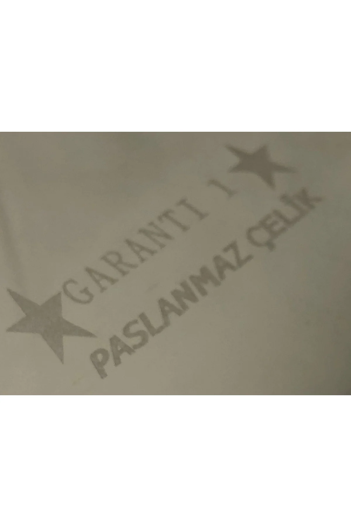 1 Numara Küçük Boy Paslanmaz Çelik Kasap Satırı