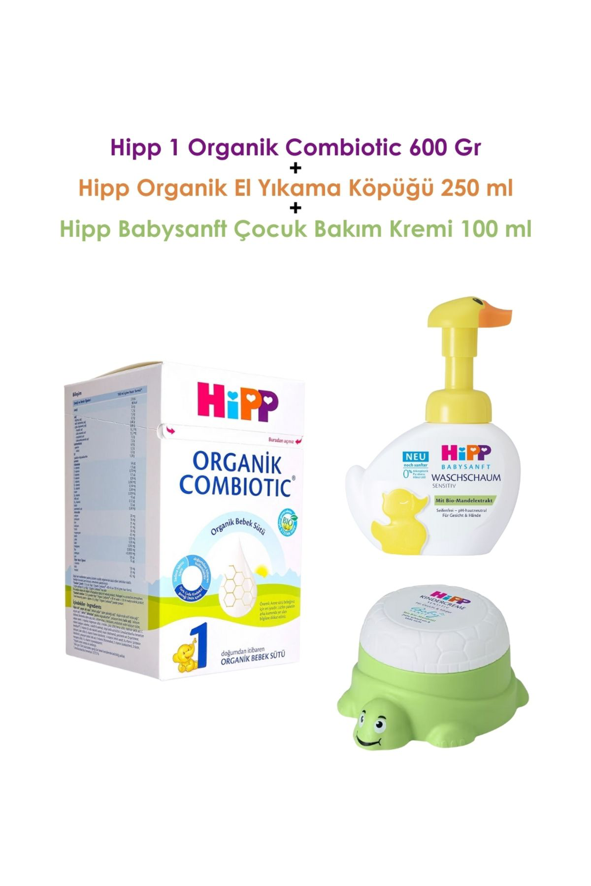 Hipp 1 Organik Combiotic 600 Gr ( El Yıkama Köpüğü 250 Ml + Çocuk 