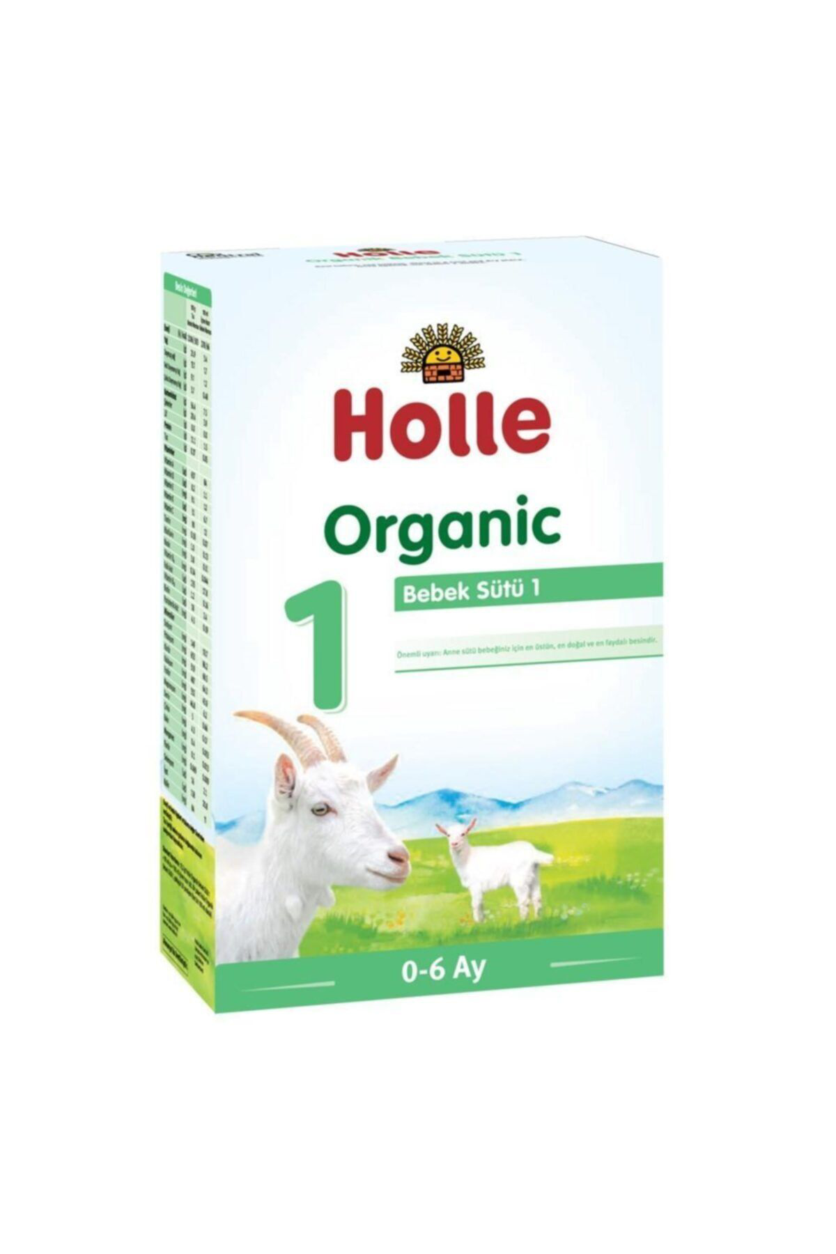 Holle 1 Organik Keçi Sütü Bebek Formülü 400 Gr