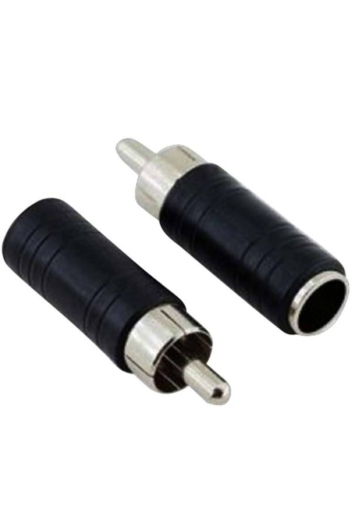 Ok Aksesuar 1 Rca Erkek / 6.3 Mm Dişi Jack Çevirici  Cj-3085  Go50602532550