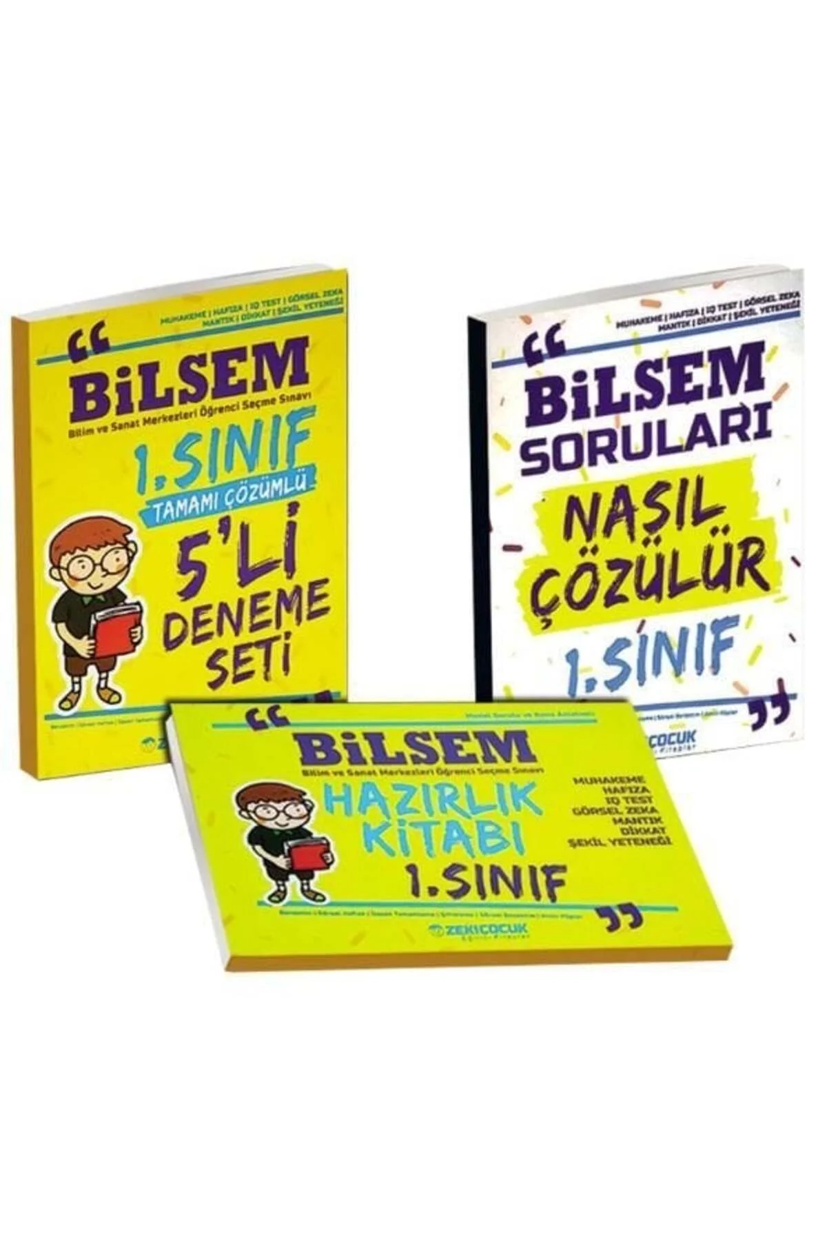 1. Sınıf BİLSEM Hazırlık Seti Zeki Çocuk Yayınları 1. Sınıf BİLSEM Hazırlık Seti Zeki Çocuk Yayınları