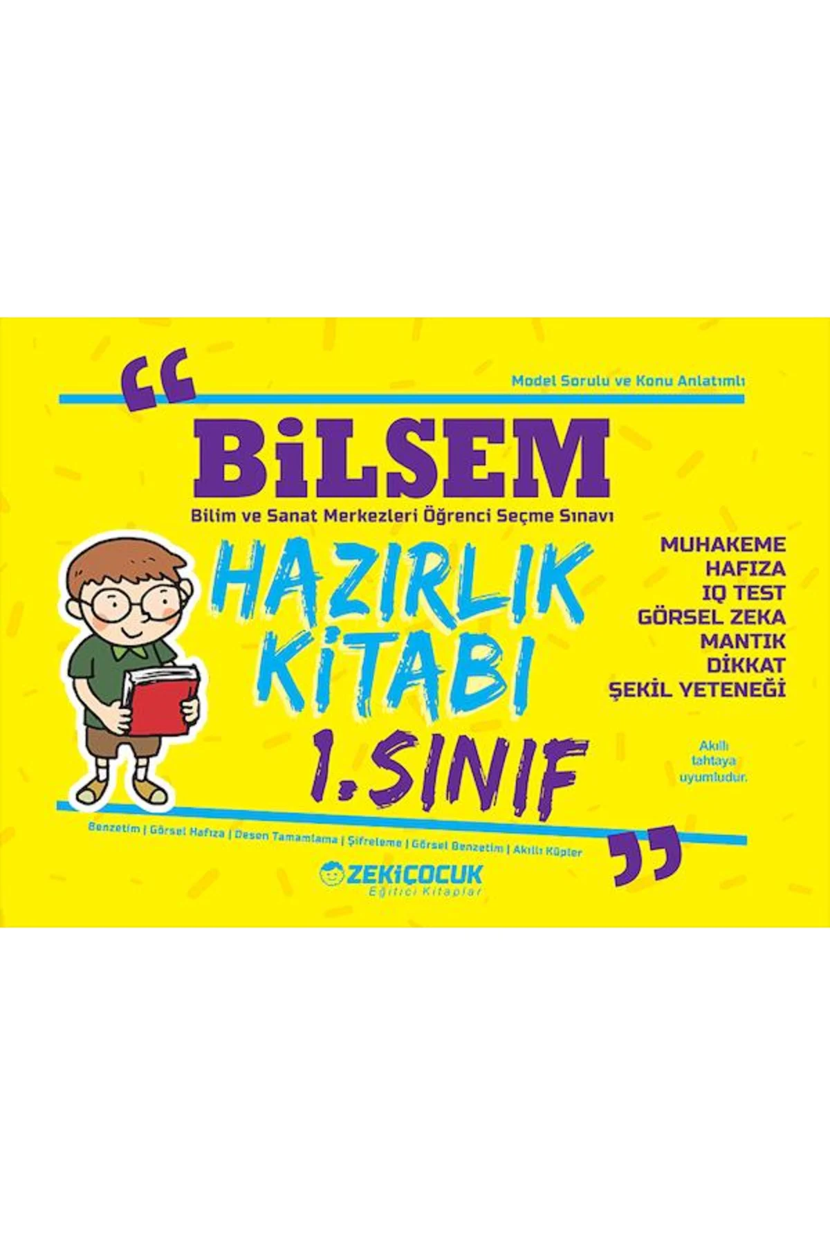 1. Sınıf Bilsem Konu Anlatım Hazırlık Kitabı Zeki Çocuk Yayınları