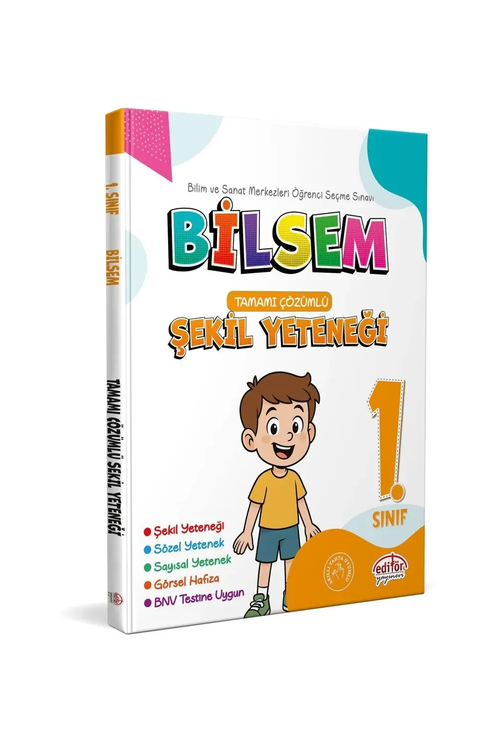 1. Sınıf Bilsem Şekil Yeteneği Tamamı Çözümlü Editör Yayınevi