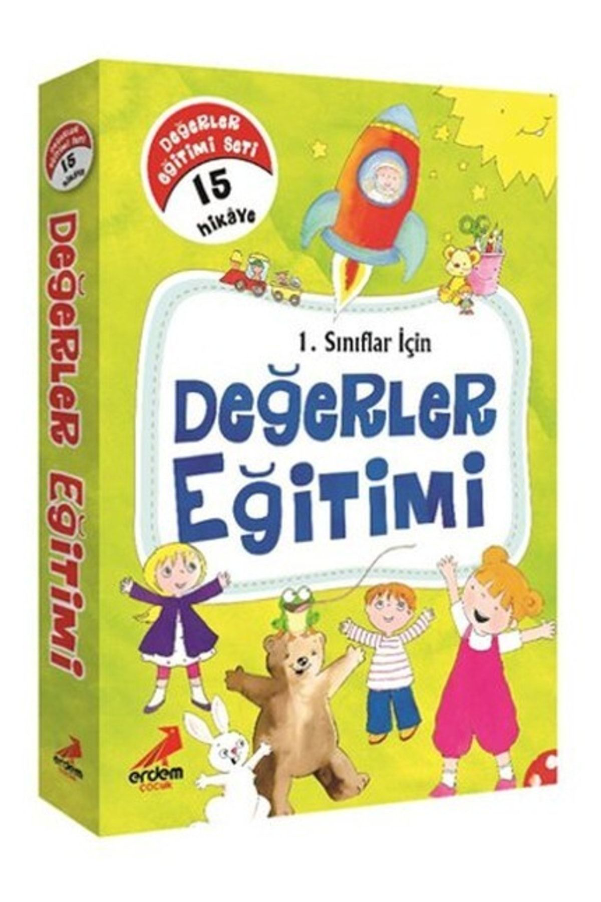 Erdem Çocuk 1. Siniflar İçin Değerler Eğitimi 15 Hkaye -