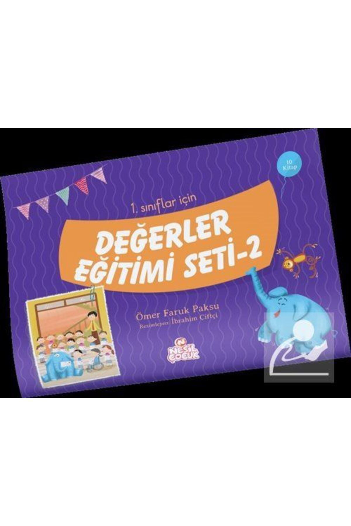 1. Sınıflar Için Değerler Eğitimi Seti 2 (10 KİTAP)
