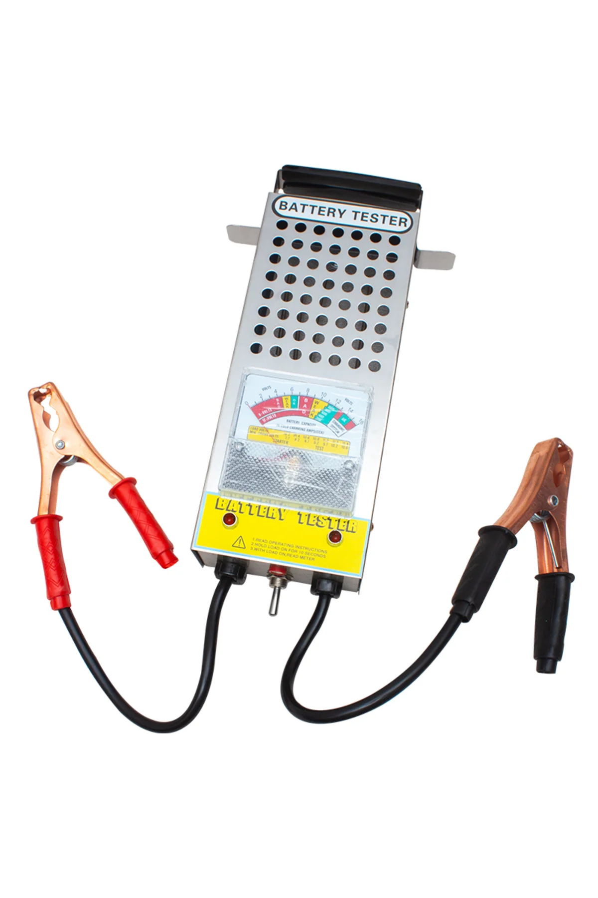 1 VOLT - 16 VOLT - 125 AMPER PROFESYONEL ANALOG AKÜ TEST CİHAZI (4172)