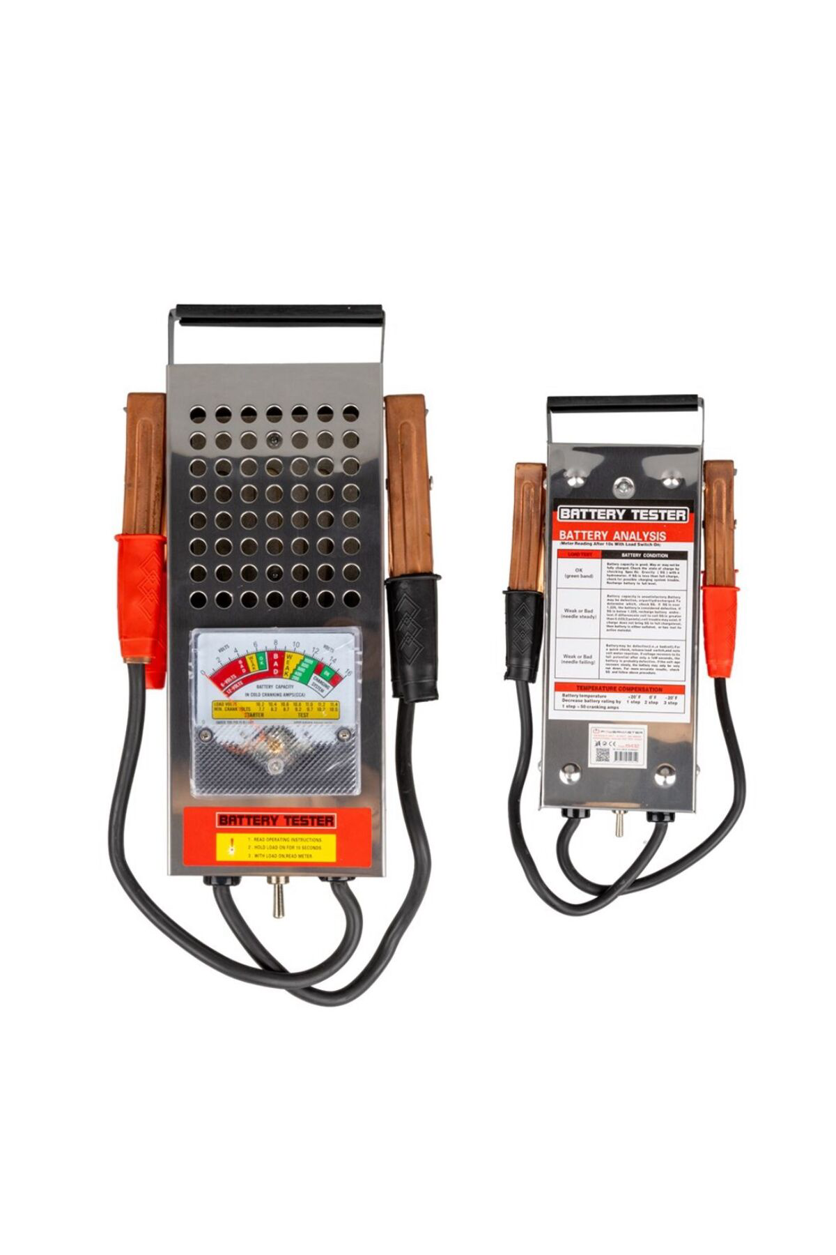 1 Volt - 16 Volt - 125 Amper Profesyonel Analog Akü Test Cihazı | 1 Volt - 16 Volt - 125 Amper Profesyonel Analog Akü Test Cihazı |
