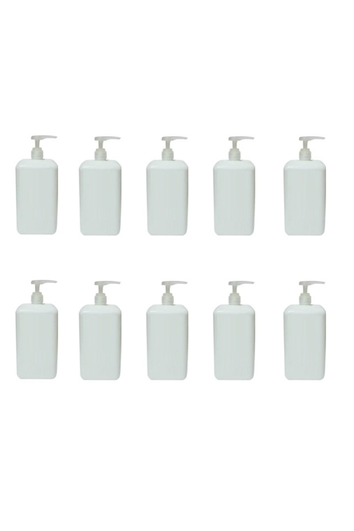 Four Season 10 Adet 1 Lt - 1000 Ml Pompalı El Dezenfektanı Sıvı Sabun Boş Şiş